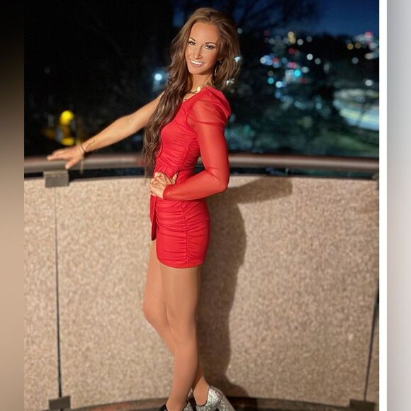 Like New! Lucy in the Sky mini dress-XS - Picture 2 of 5